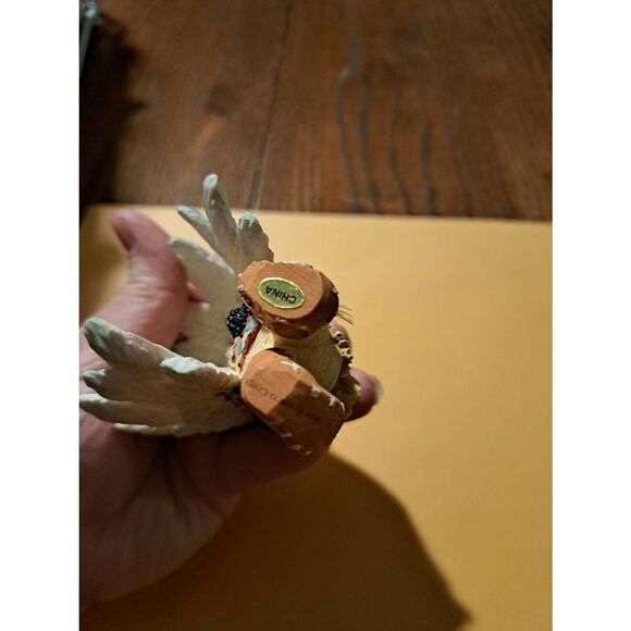 Vintage 1994 Enesco Friends of the Feather Little Chief Figurine Native American - Picture 6 of 6